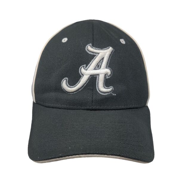 Zephyr Men's Fitted Hat Gray Small Embroidered Crimson Tide Bama Alabama - Picture 1 of 9